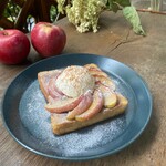 가루이자와 배이센쇼 - 가을 겨울 한정 신슈 사과 프렌치 토스트