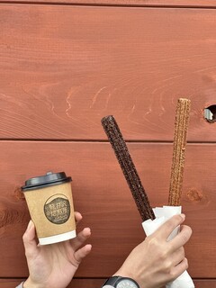 가루이자와 배이센쇼 - 츄로스도 시작합니다‼︎ 테이크아웃해서 먹으면서 걸어다니기에도 좋습니다‼︎