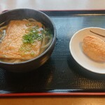 Maruya Udon - きつねうどんといなり(*´ω｀*)