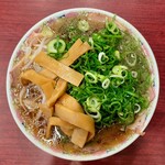 本家 第一旭 - メンマラーメンネギ増し