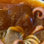 スパゲッティハウス シェフ - 餡の粘度高すぎて麺に上手く絡まない