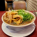 本家 第一旭 - メンマラーメンネギ増し