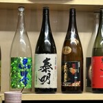 天ぷら はせ川 - 麦焼酎　泰明　まるで芋焼酎みたいなドッシリとした味わい