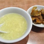 中華料理 蓮香園 - エビと玉子炒めランチ