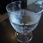 ボンクラージュ - お水のグラスが可愛い♪