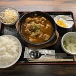 Chuugoku Shisen Ryouri Shisen Shuka - 麻婆豆腐定食980円