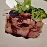 グリル 小松屋 - メインのお肉、岩手ポーク！甘いお肉。