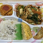 中国酒家 上海亭 - 豚肉の味噌炒め弁当/550円♪