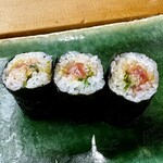 築地寿司清 - ネギトロ巻❗️
