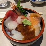 新鮮組 魚×魚 - しおさい丼¥950