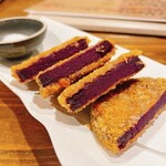 沖縄居酒屋 てぃ～だ - 紅芋コロッケ