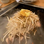 月島もんじゃ たまとや - イカバター