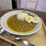 長者町 兎 - キーマ出汁カレー
