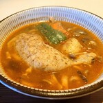 久慈カリー - 「チキンベジタブルカレー」③