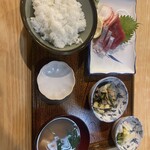能登屋 - 刺身定食