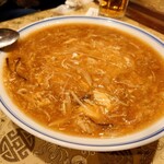 志峰飯店 - フカヒレあんかけチャーハン①