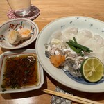 ITAMAE朝太郎 - てっさをあん肝入れて…