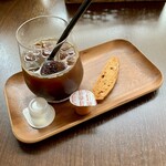 バルバルキッチンアメリ - 食後のアイスコーヒーS(¥300)