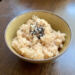 バルバルキッチンアメリ - 毎度お馴染みふりかけごはん
      今日はごま塩