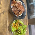 味楽の焼肉丼 - 