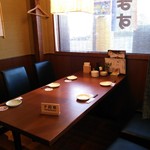 日本海庄や - 様々なタイプのお席をご用意しております。