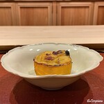 御料理 寺沢 - くもこの懐石白味噌の柚子釜
