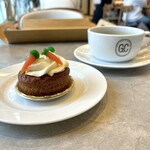 ゴントラン シェリエ 東京青山店 - キャロットケーキ