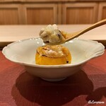 御料理 寺沢 - ぷりっぷりのくもこ