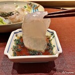 御料理 寺沢 - 寒鮃をチリ酢で