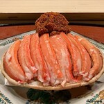 御料理 寺沢 - 香箱がに甲羅盛