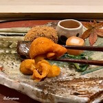 御料理 寺沢 - 北海道産のバフン海胆