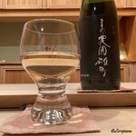 御料理 寺沢 - 川鶴 純米 まめ農園雄町