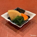 御料理 寺沢 - 自家製の糠漬