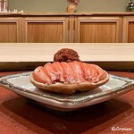 御料理 寺沢 - 香箱がに甲羅盛
