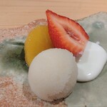 祇園迦陵 - デザート。