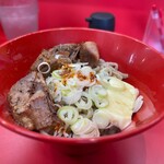 豚虎ラーメン - 釜玉バターそば750円