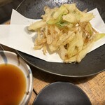 蕎麦切り 春のすけ - ねぎ天ぷら（単品）