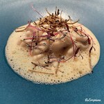 プチレストラン ブーケ・ド・フランス - くもこのポシェ ヴァンブランカプチーノソース