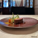 プチレストラン ブーケ・ド・フランス - 仔鹿のロティ