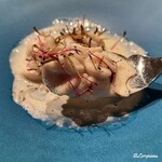 プチレストラン ブーケ・ド・フランス - くもこのポシェ ヴァンブランカプチーノソース