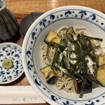 蕎麦切り 春のすけ - 揚げなすぶっかけ