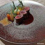 プチレストラン ブーケ・ド・フランス - 仔鹿のロティ