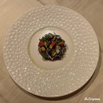 プチレストラン ブーケ・ド・フランス - 天然本鮪の赤身の瞬間スモーク