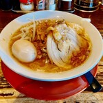 Nagahama Ramen - 　　最強とんこつ豚そば1,000円　　　　　　　　　　　　味玉トッピング120円