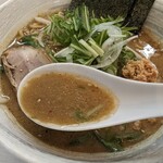 志縁 - 【冬季限定】みそらぁめん¥930 胡麻が浮いた濃厚味噌スープはほんのりピリ辛