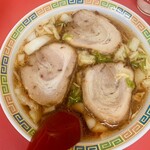 名物王寺ラーメン - チャーシュー麺（並）900円