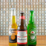 Budweiser, Heineken, Corona