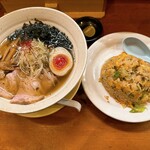 Mengenso - 塩ラーメン・半チャーハン