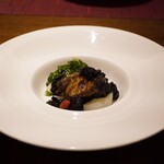 ROPPONGI HILLS CLUB - ●白身魚のオーブン焼き 黒胡麻ソース