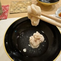 鮨 やすみつ - 白子のお椀